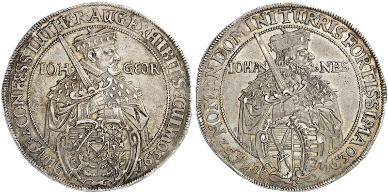 Jan Jiri I. Saský tolar